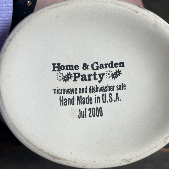 Vintage Home & Garden Party Birdhouse Stoneware Gravy Boat - Picture 7 of 7